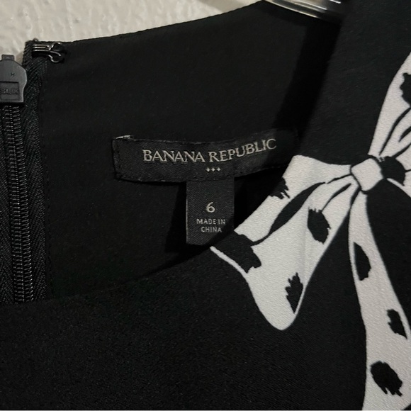 Banana Republic Bow Dress Size 6 - Picture 5 of 8